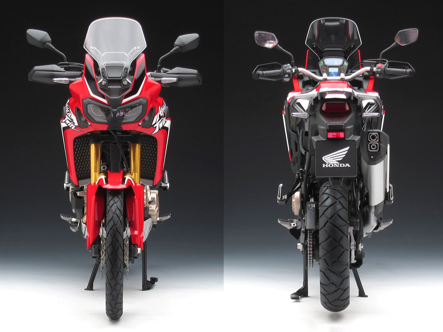 タミヤ 1/6「Honda CRF1000L アフリカツイン」プラモデル制作記1
