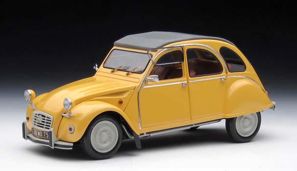 タミヤ　1/24「シトローエン 2CV」のプラモデル